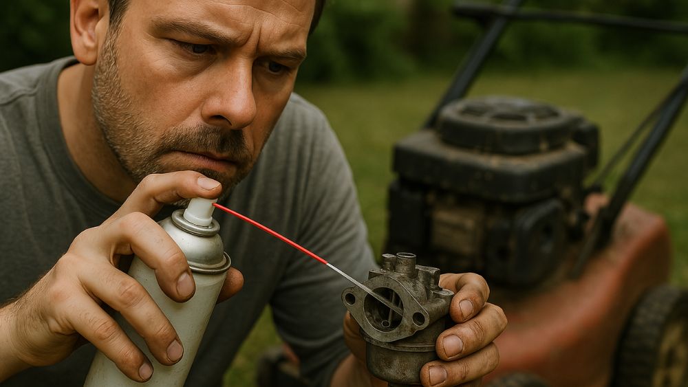 Comment nettoyer un carburateur de tondeuse ?